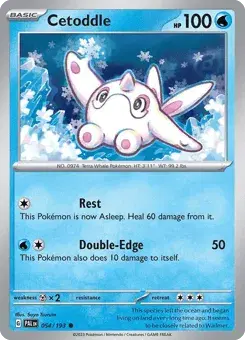 Cetoddle Paldea Evolved