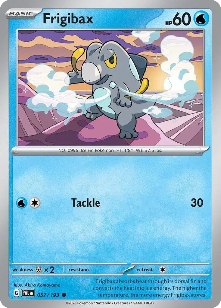 Frigibax Paldea Evolved 57