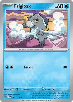 Frigibax Paldea Evolved