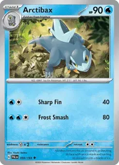Arctibax Paldea Evolved