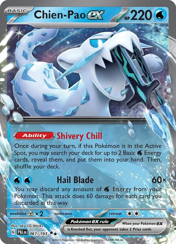 Chien-Pao ex Paldea Evolved 61