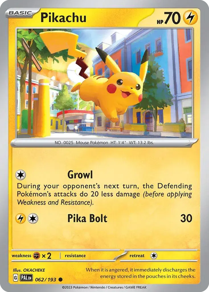Pikachu Paldea Evolved 62