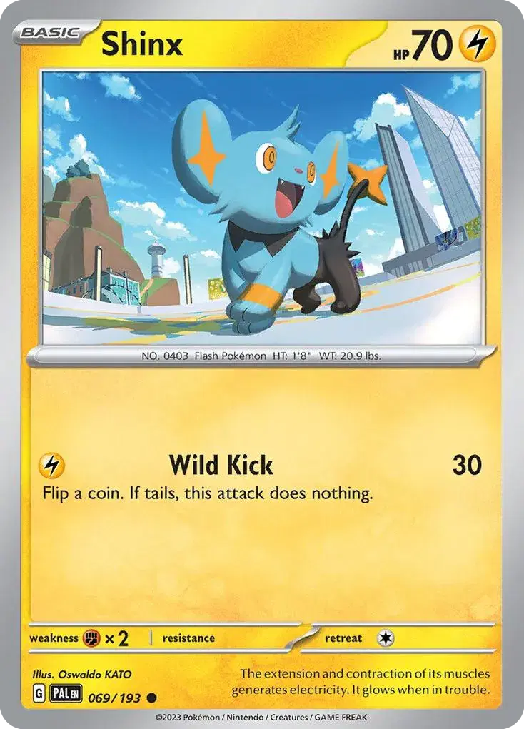 Shinx Paldea Evolved 69