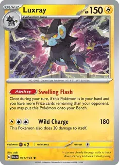 Luxray Paldea Evolved