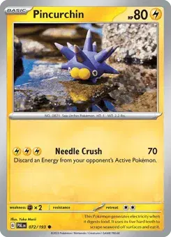 Pincurchin Paldea Evolved