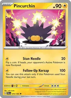 Pincurchin Paldea Evolved