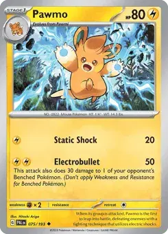 Pawmo Paldea Evolved