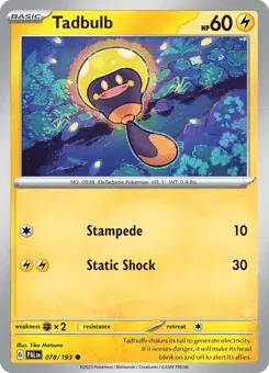 Tadbulb Paldea Evolved