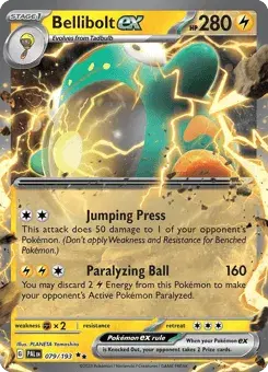Bellibolt ex Paldea Evolved