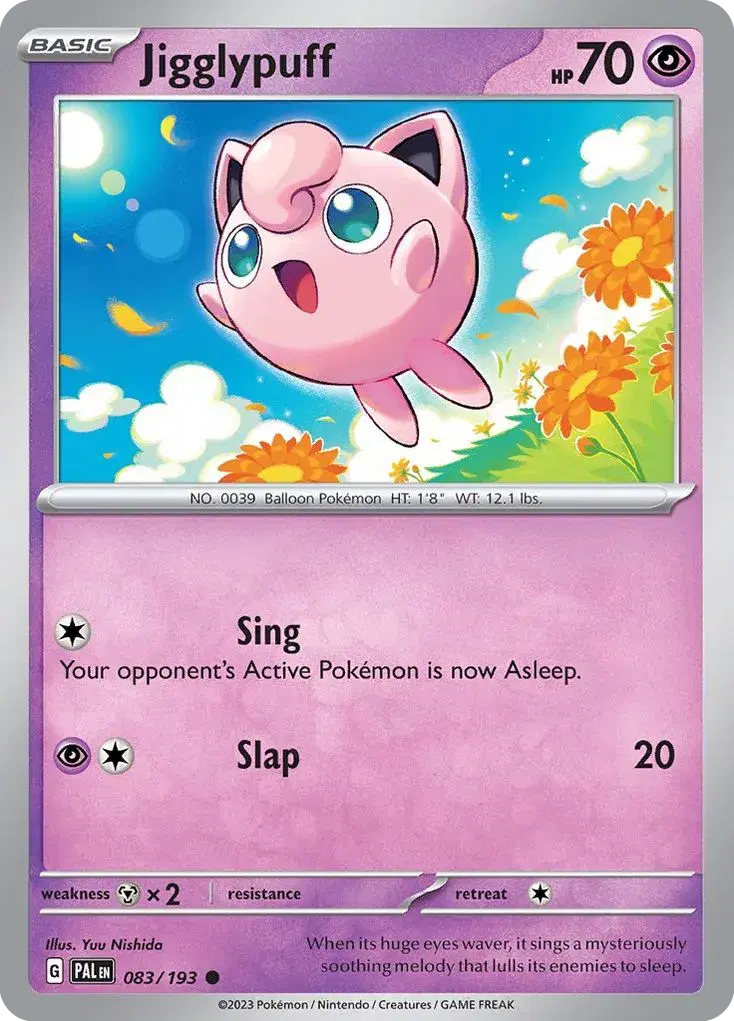 Jigglypuff Paldea Evolved 83