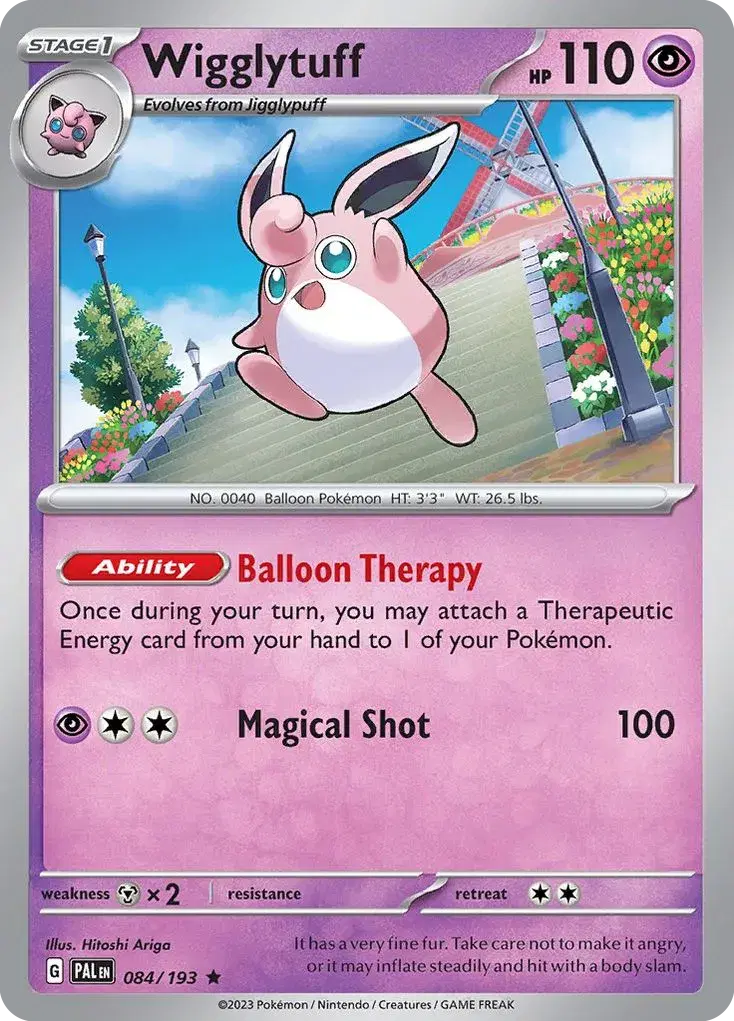 Wigglytuff Paldea Evolved 84