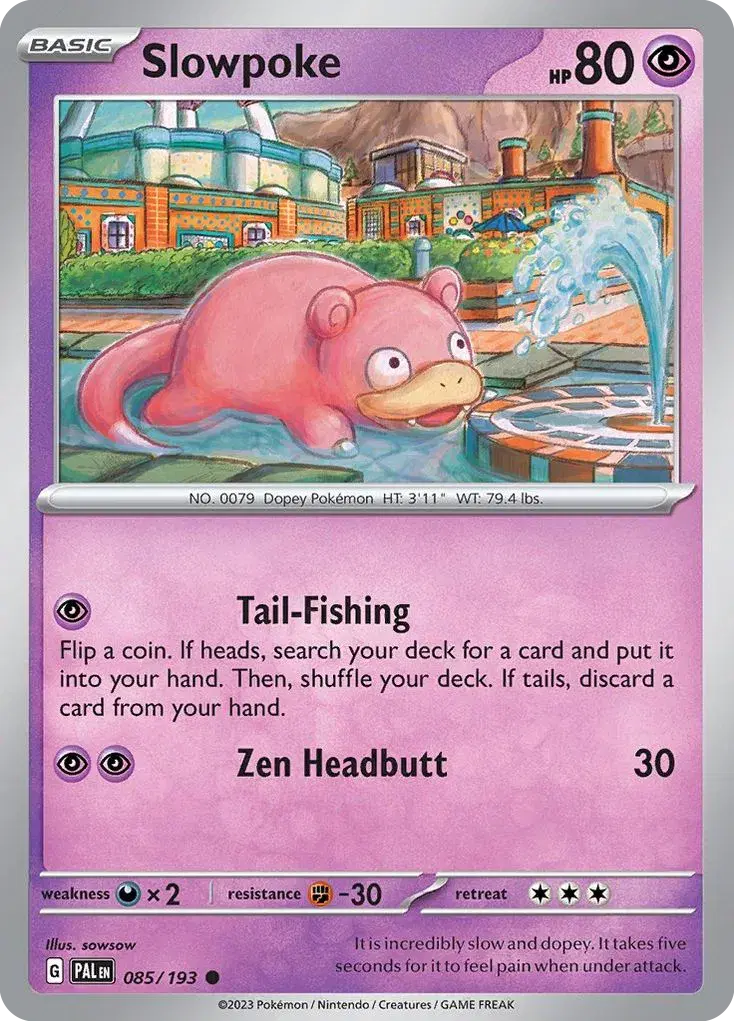 Slowpoke Paldea Evolved 85