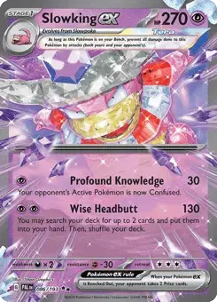 Slowking ex Paldea Evolved