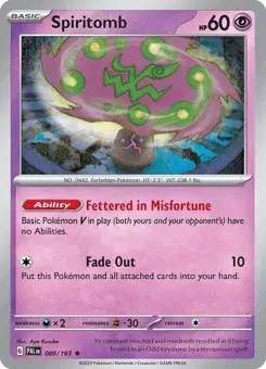 Spiritomb Paldea Evolved