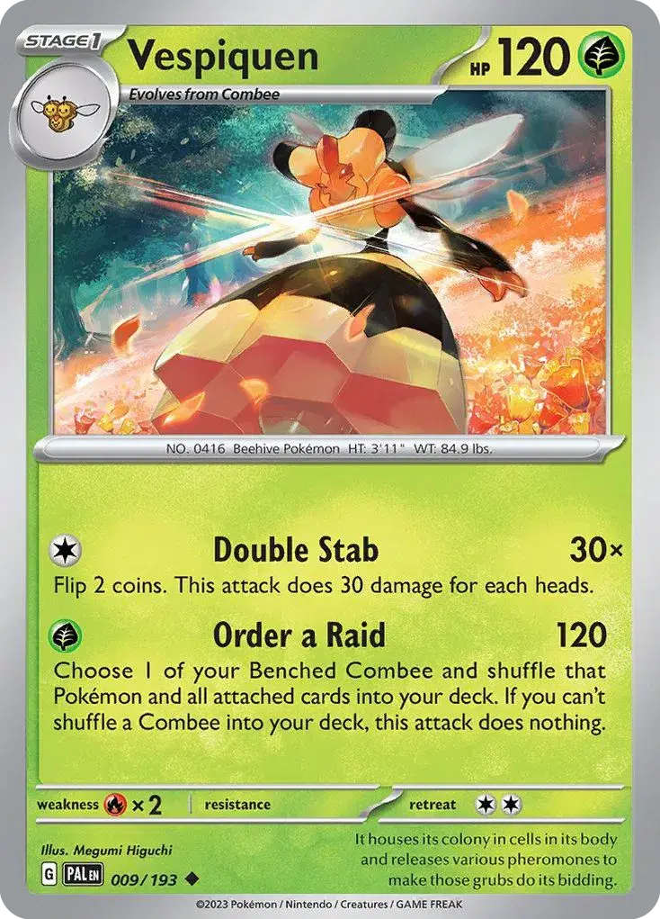 Vespiquen Paldea Evolved 9