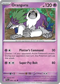 Oranguru Paldea Evolved