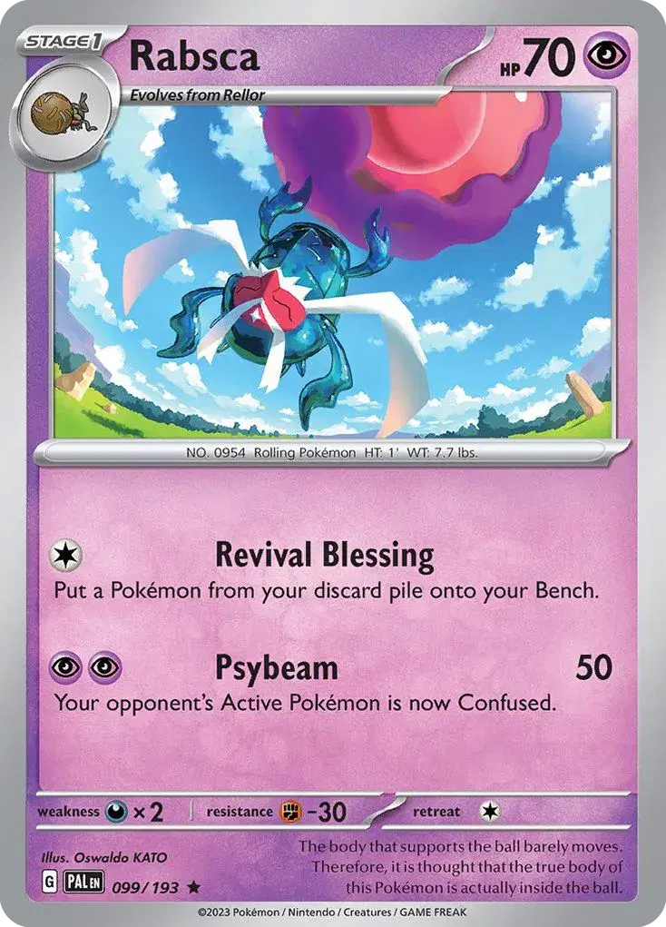 Rabsca Paldea Evolved 99