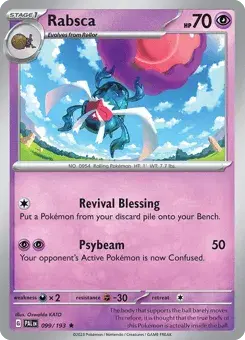 Rabsca Paldea Evolved