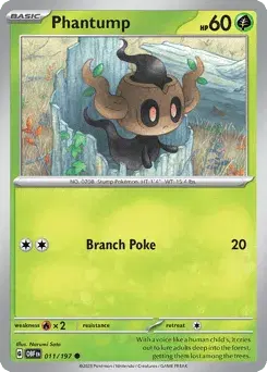 Phantump Obsidian Flames