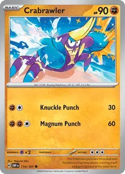 Crabrawler Obsidian Flames