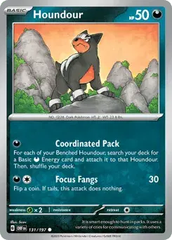 Houndour Obsidian Flames