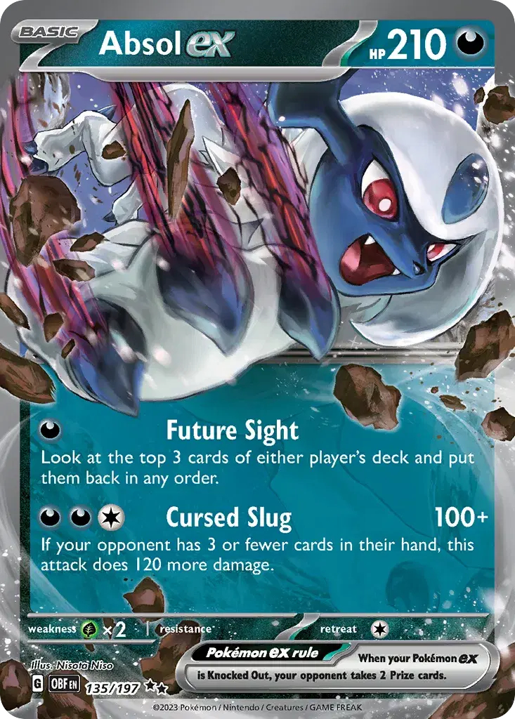 Absol ex Obsidian Flames 135