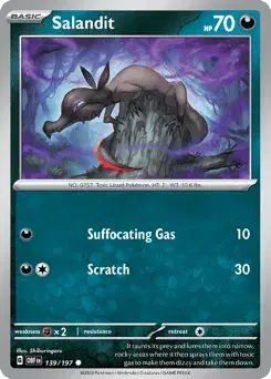 Salandit Obsidian Flames