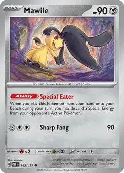 Mawile Obsidian Flames
