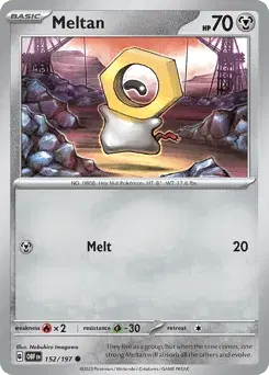 Meltan Obsidian Flames