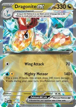 Dragonite ex Obsidian Flames