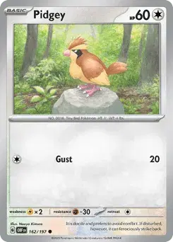 Pidgey Obsidian Flames