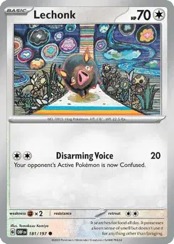 Lechonk Obsidian Flames