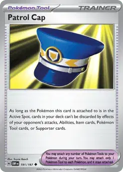 Patrol Cap Obsidian Flames