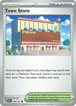 Town Store Obsidian Flames