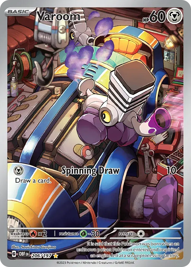 Varoom Obsidian Flames 206