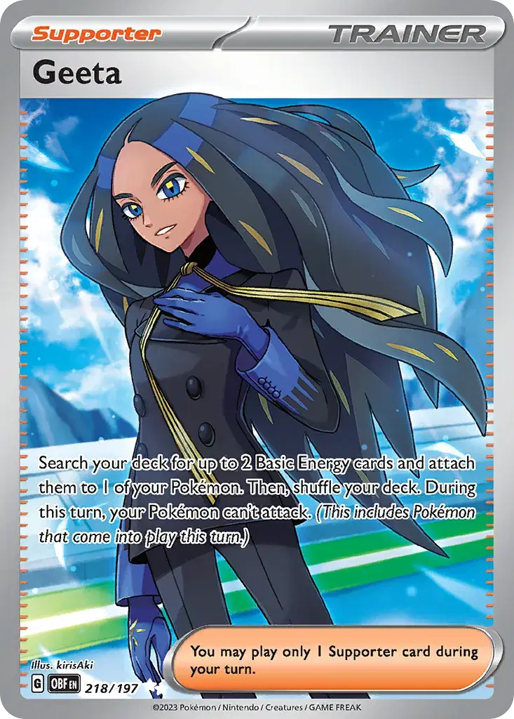 Geeta Obsidian Flames 218