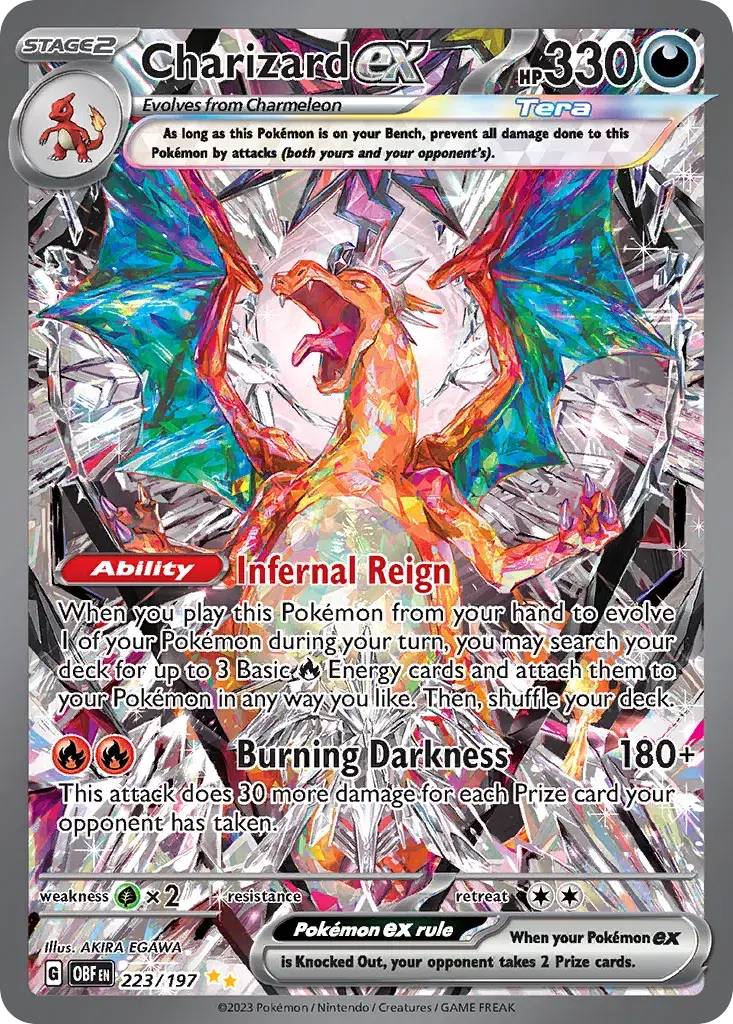 Charizard ex Obsidian Flames 223
