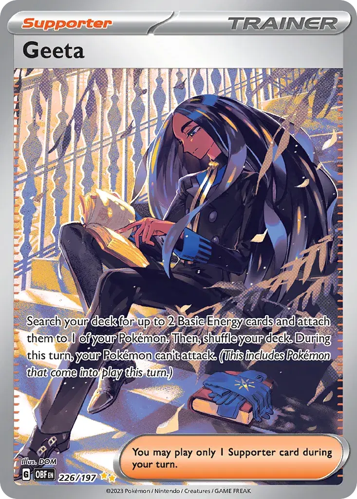 Geeta Obsidian Flames 226