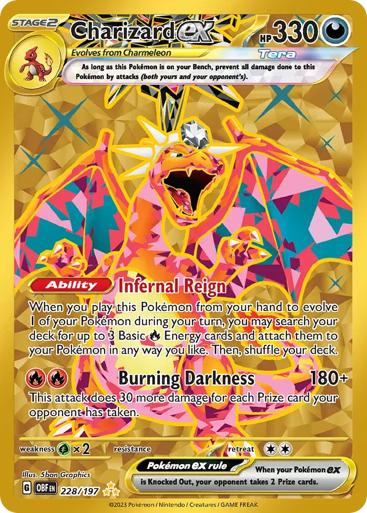 Charizard ex Obsidian Flames 228