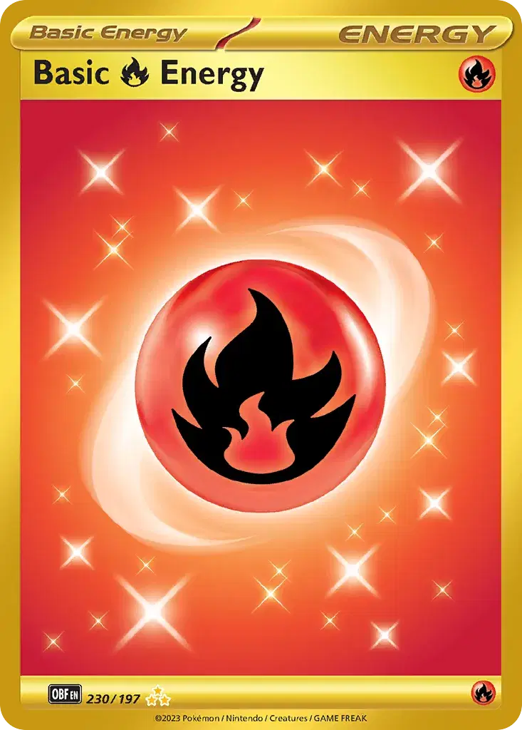 Basic Fire Energy Obsidian Flames 230
