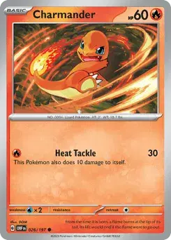 Charmander Obsidian Flames