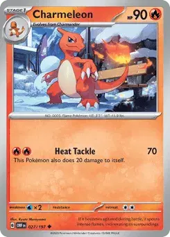 Charmeleon Obsidian Flames