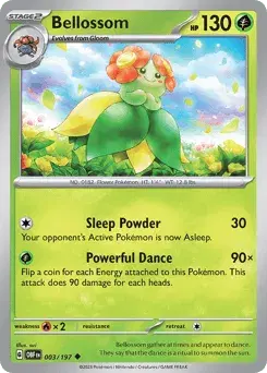 Bellossom Obsidian Flames