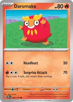 Darumaka Obsidian Flames
