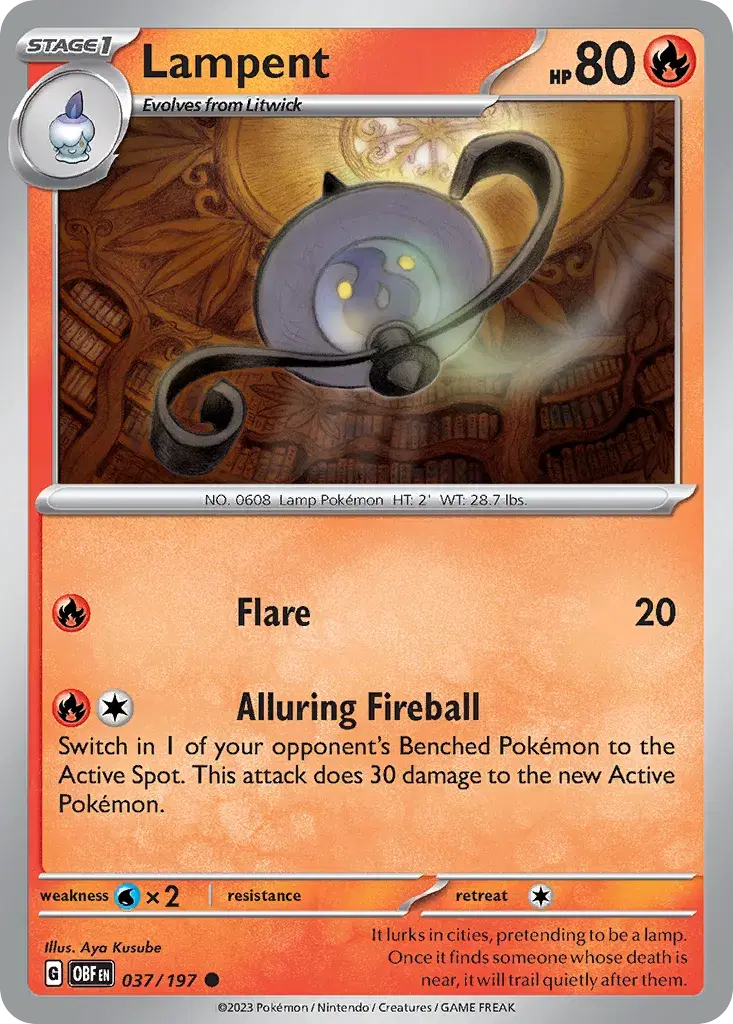 Lampent Obsidian Flames 37