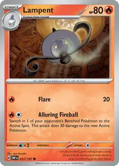 Lampent Obsidian Flames