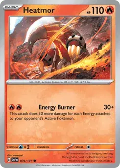 Heatmor Obsidian Flames
