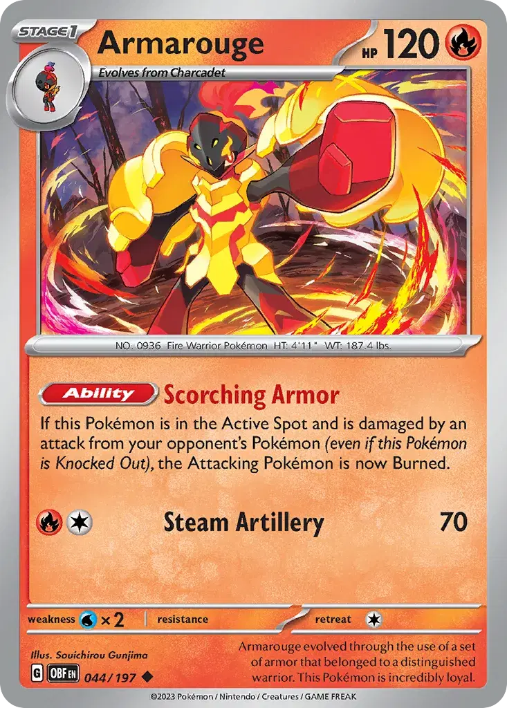 Armarouge Obsidian Flames 44