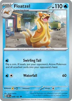 Floatzel Obsidian Flames