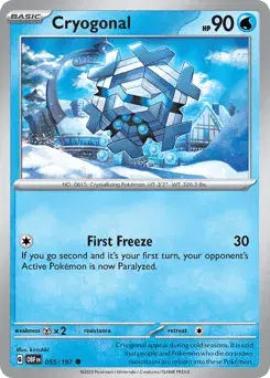 Cryogonal Obsidian Flames